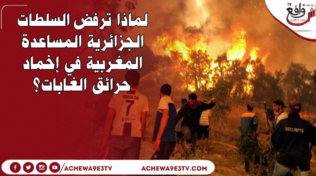 لماذا ترفض السلطات الجزائرية المساعدة المغربية في إخماد حرائق الغابات؟