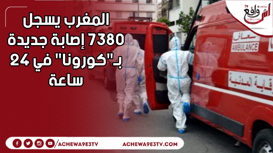 المغرب يسجل 7380 إصابة جديدة بـ"كورونا" في 24 ساعة‎‎‎‎‎‎‎‎